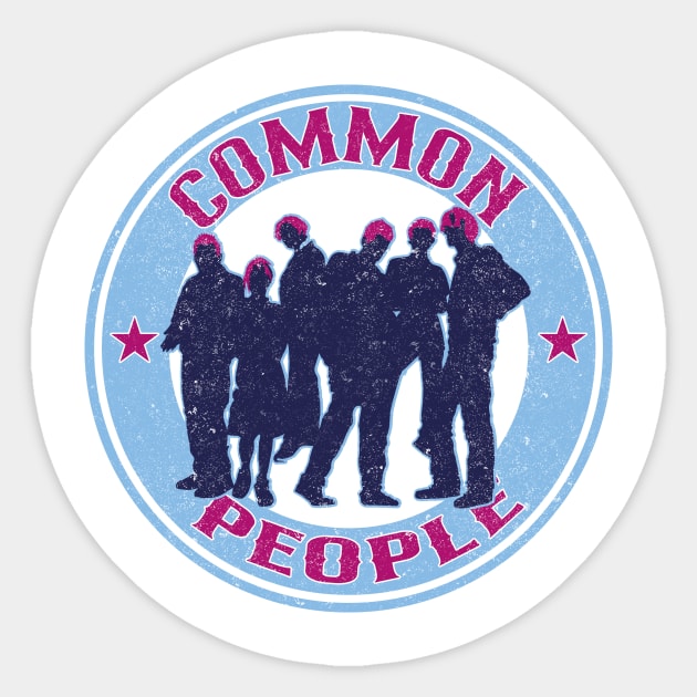 Common People Sticker by BOEC Gear